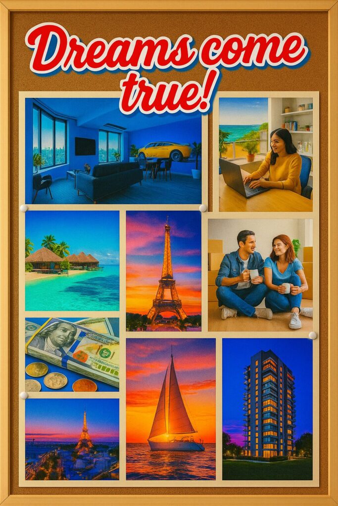 ビジョンボード・宝地図です。