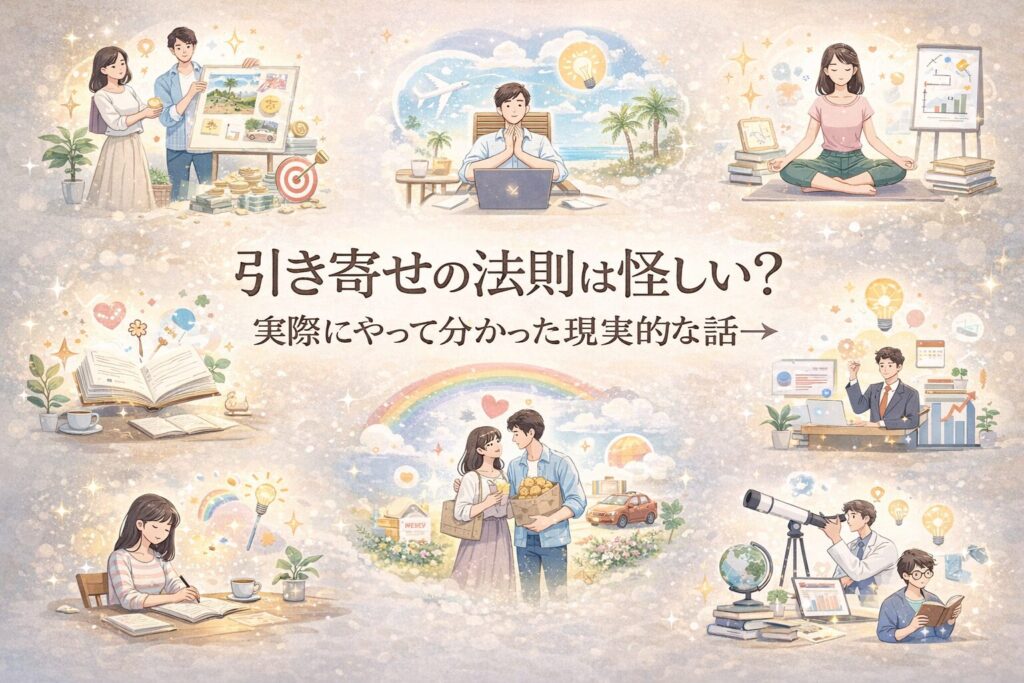 色々な作業をする人間たちのイラストです。